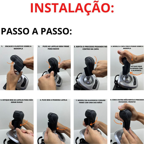 Capa Carbon Câmbio Automático Easytronic Gm Agile 2013 2014