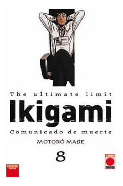Libro Ikigami 08 De Mase Motoro Panini Manga