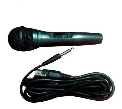Microfono Delm Del-822 Dinamico Unidireccional 3.5 Mm 3 Mt