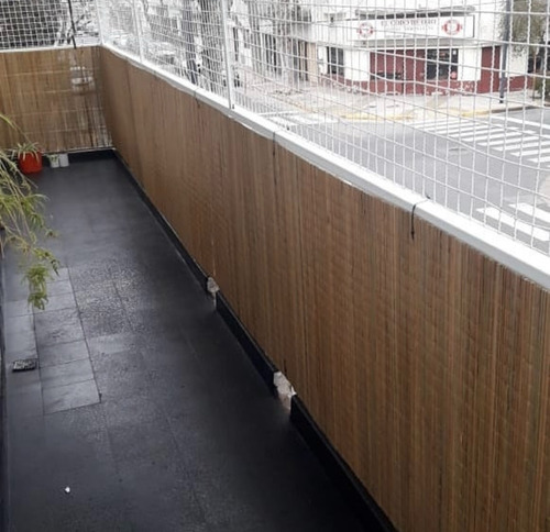 Rollo Junco Esterilla Cerco Balcon 1.00 X 3.00 Metros Amarillo