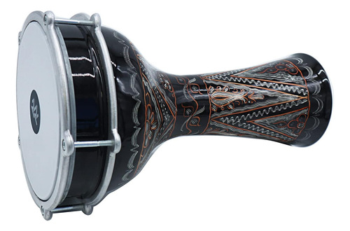 Zaza Percussion Darbuka De Aluminio De 16 '' De Longitud, Ca