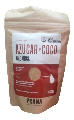 Azucar De Coco Organica 250g 