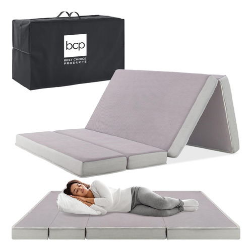 Colchón Portátil Best Choice Products De 4 Pulgadas, Tamaño