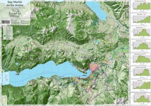 Mapa Topografico San Martin De Los Andes