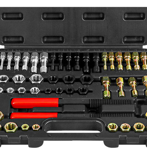 Conjunto De Ferramentas De Reparo De Rosca 49pcs Kit De