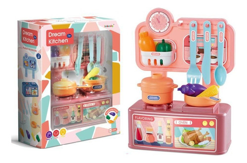 Dream Kitchen Chica Comida Ollas Y Accesorios Muy Divertido