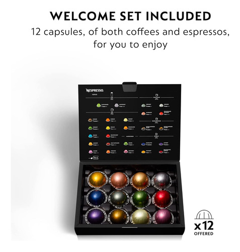 Cafetera Nespresso Color Negra Mate
