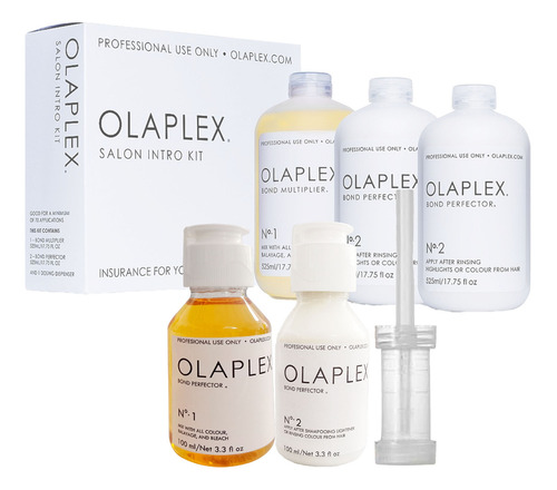 Olaplex Paso 1- Paso 2 De 100ml - mL a $1425