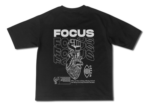 Remera Oversize Focus Exclusive