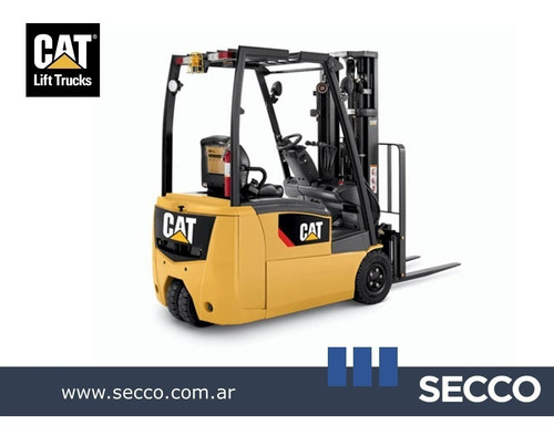 Imagen 1 de 14 de : Autoelevador Cat Eléctrico Triciclo Origen Est.unid Desde
