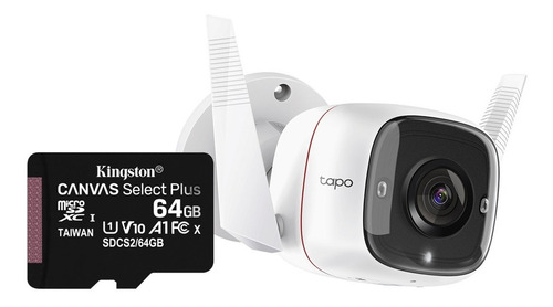 Imagen 1 de 10 de Camara Vigilancia Wifi Tapo C310 Exterior Ultra Hd + 64gb