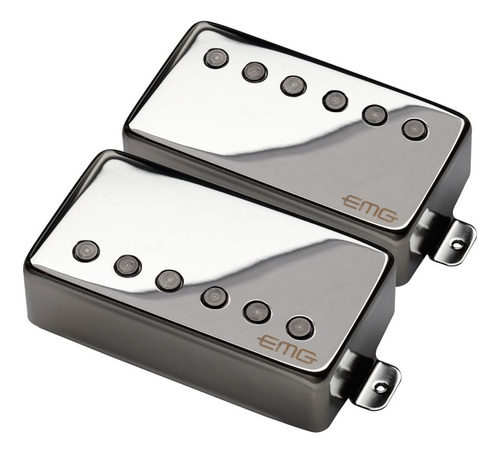 Emg 5766 Active Alnico V Humbucker Set  Cromo