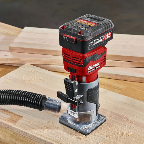 Router Compacto Inalámbrico De 20 V Bauer