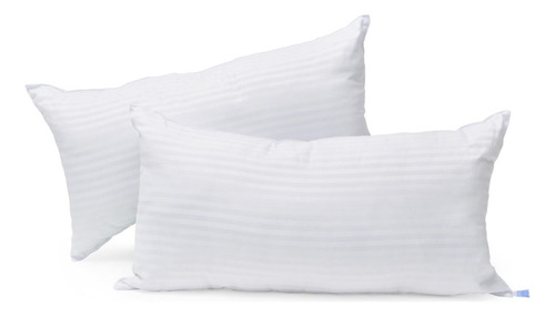 Pack 4 Almohadas Hotelera Ks Microgel Deluxe Color Blanco
