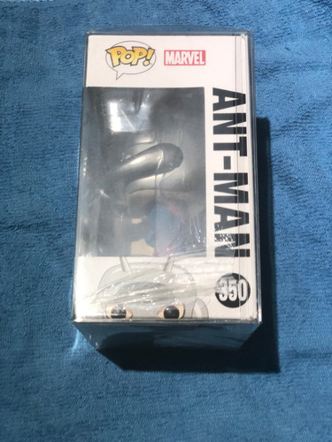 Imagen 3 de 6 de Funko Pop Marvel Ant Man Comic Con 2018 Coleccionable Protec