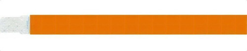 500 Pulseiras De Identificação Laranja Em Tyvek