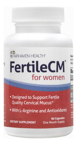Fairhaven Health Fertilecm For Women 90 Cápsulas Sabor Sin Sabor