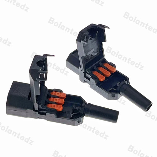 Pack 2 Conector Ups Fuente Poder Facil Armado 10a C14 C13