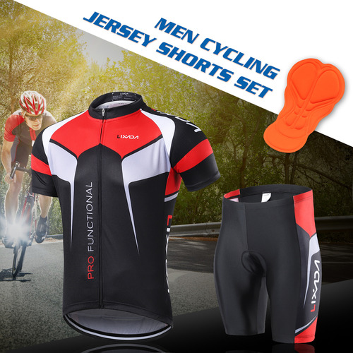 Chaqueta De Ciclismo, Pantalones Cortos Acolchados Y Transpi