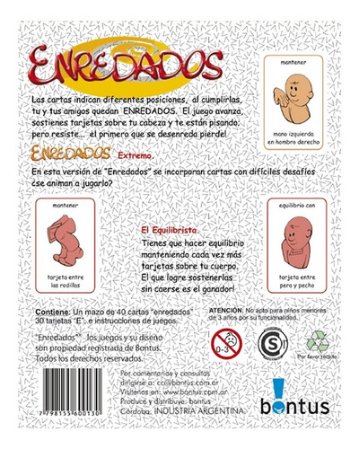 Juego Enredados Original Bontus