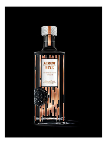 Pack De 6 Vodka Absolut Elix Edición Especial 750 Ml
