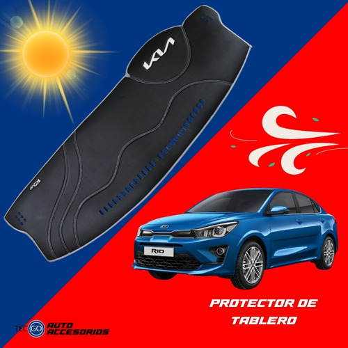 Protector De Tablero Para Kia Rio 2021-2022 Tacto Cuero