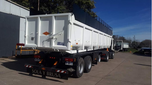 Semirremolque Batea Sola Y Brusa 0km. Disponible! Financión.