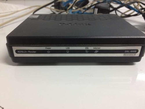Roteador Adsl D Link Dsl 500 B Wifi Sem Fio Internet (Usado)