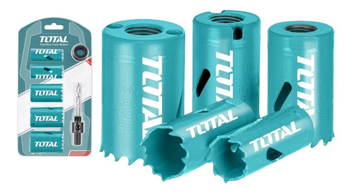 Kit Set Juego Sierra Copa Bi-metal 7 Piezas Total Tacsh1071