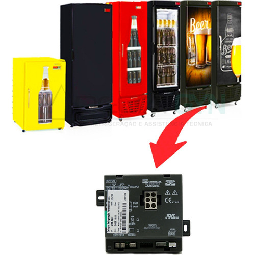 Controlador Cervejeira Kit K7 Gelopar Coel -6 -4 +1