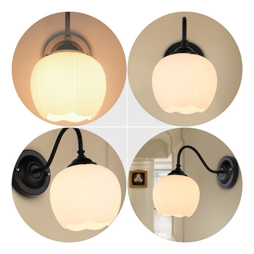 Lámpara De Techo Gazebo Glass Lampshade