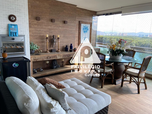 Imagem 8 de 24 de Apartamento À Venda, 4 Quartos, 4 Suítes, 3 Vagas, Barra Da Tijuca - Rio De Janeiro/rj - 27942