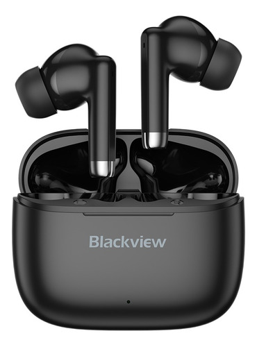 Audifonos Blackview Bluetooth 5.3 Airbuds4 In-ear Gamer Ipx7 Color Negro