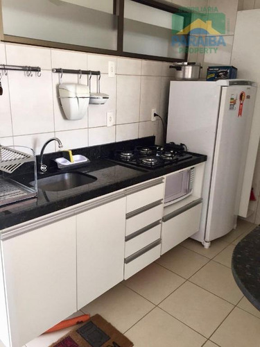 Imagem 9 de 10 de Apartamento A Beiramar Para Venda Ou Locação Mobiliado - Praia Do Cabo Branco - João Pessoa - Pb - Ap1299