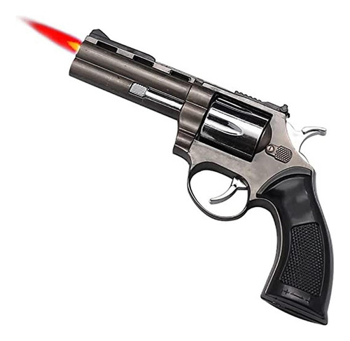 Encendedor Laser Pistola Revolver Recargable
