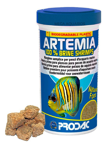 Prodac Artemia 20g - Alimento Para Peixes Marinhos