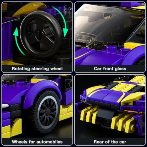 ¿mould King Speed? Campeón: Lambo Centenario Super Car Build