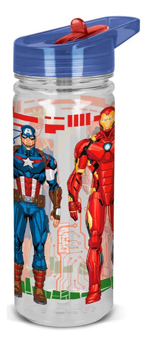 Botella Infantil 580ml  Ecozen Ironman Capitan America