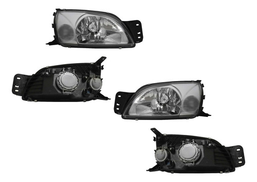 Par Faros Courier 2004-2005-2006 F/crom Cto/blanco Opt