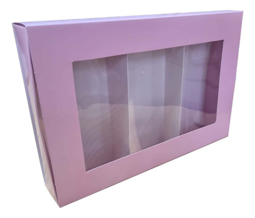 Caja Fosforera Multiuso Con Divisiones - Impresa X 100 U 004 Rosa