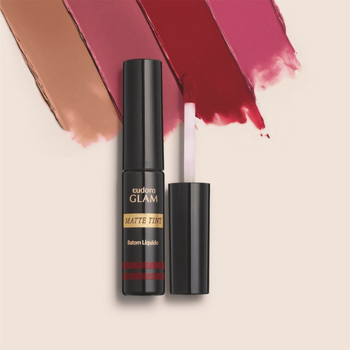 Imagem 4 de 4 de Batom Líquido Matte Tint Glam