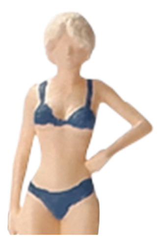 Figuras De Personas Modelo A Escala 1/64, Modelo De Azul