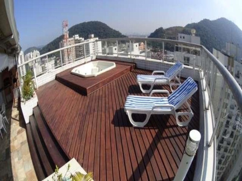 Imagem 1 de 30 de Cobertura Residencial À Venda, Praia Das Pitangueiras, Guarujá. - Co0133 - 34709256