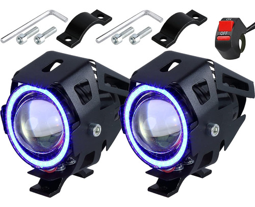 U7 - Faros Delanteros De Motocicleta Impermeables Cree Led A