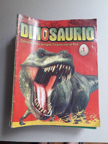 Dinosaurio Para Armar Fascículos Completos Vendo Por Unidad (Usado)