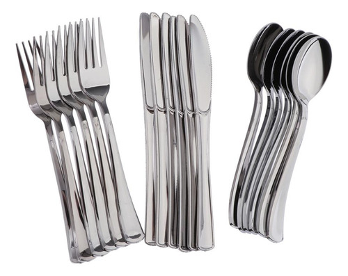 2x Tenedor De Plástico De Poliestireno , Paquete De