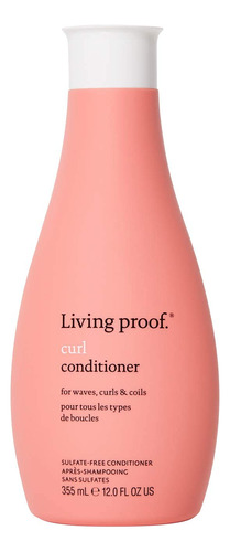 Living Proof Acondicionador De Rizos, 12 Oz, Nueva Formula