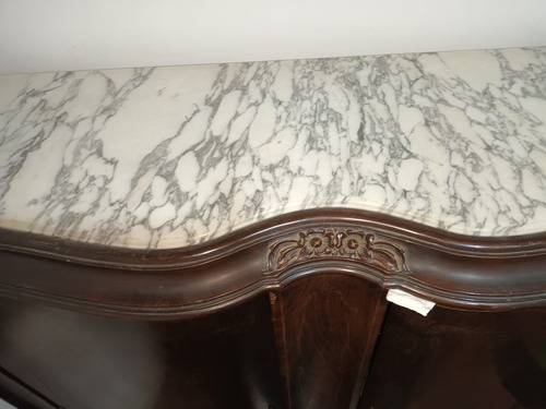Mueble Antiguo Con Tapa De Mármol (oferta Usado) (Usado)