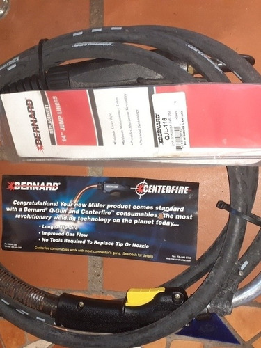 Imagen 3 de 6 de Antorcha Mig Bernard 300 Amp. Para Suitcase Miller.