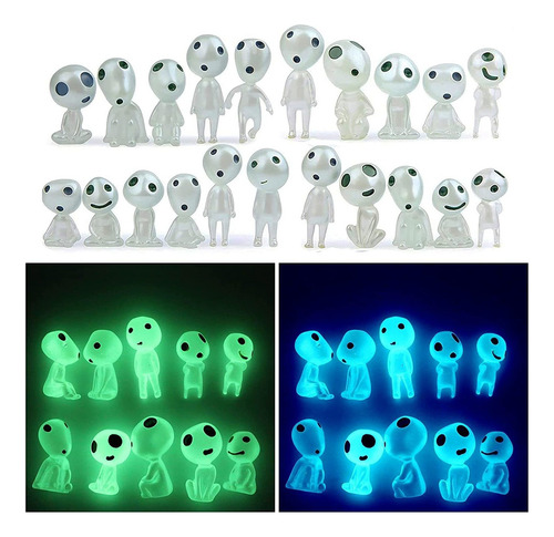 20pcs Elfos De Los Árboles Luminosos Accesorios Jardín Hadas